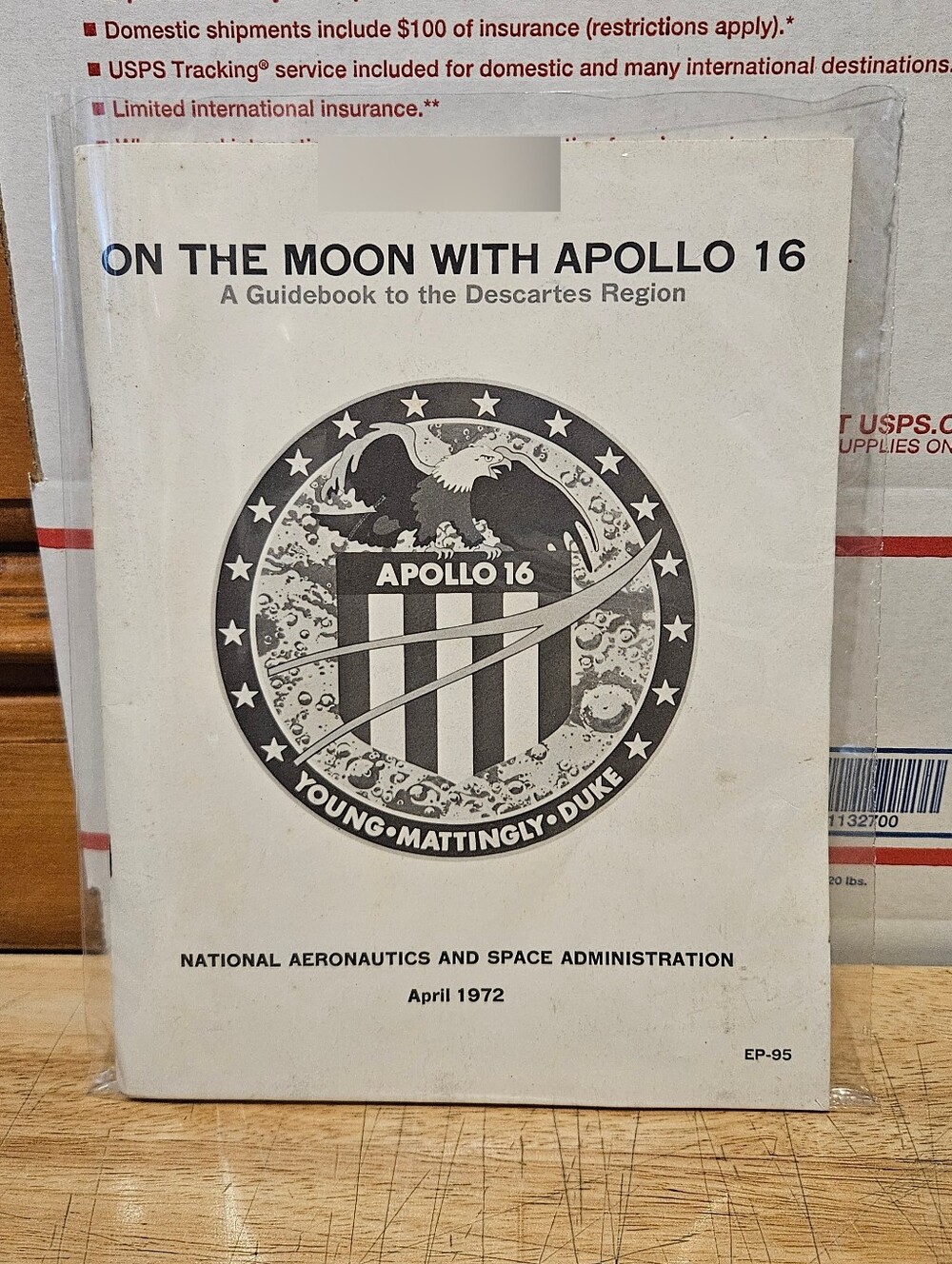 ON THE MOON WITH APOLLO 16 - White NASA Guidebook